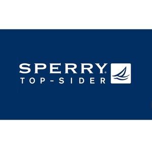 SPERRY | 8 / 8.5 | Top Sider Navy Camel Leather Rain Ankle Duck Booties